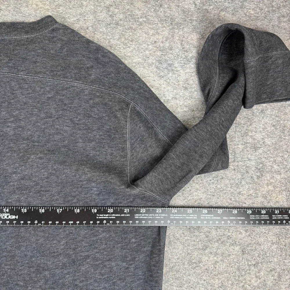 Banana Republic Slub Double Knit Henley Shirt Gray Green Lot Of 2 Mens Large L